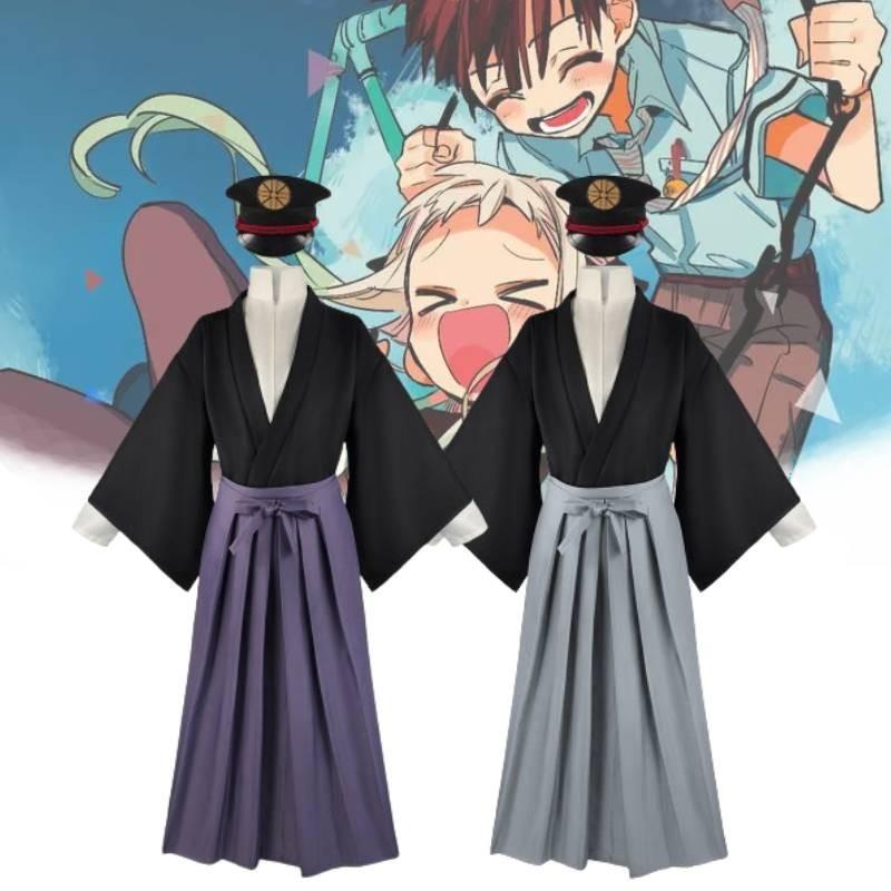 Demon Slayer Tanjiro Kamado Halloween Cosplay Costume Set Polyester Fabric Purple