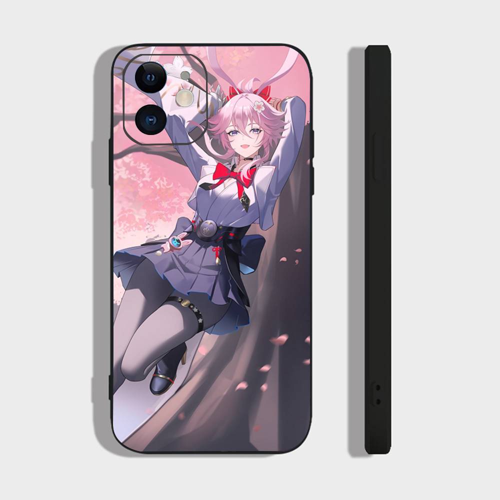

Чехол для телефона Honkai Star Rail Эванесция S-звездная колесница Для iPhone 17 Air 16 15 14 13 Pro Max 11 12 Черный силиконовый чехол IPHONE 14PLUS