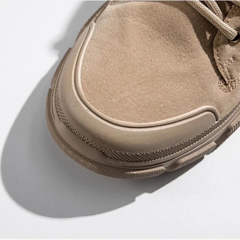 Осенняя мужская повседневная обувь с высоким берцем — фото 4