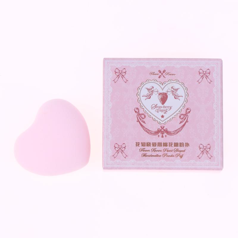 1Pcs Heart Bow Makeup Powder Puffs That Can Be Used In Both Dry And Wet Combinations Cotton Candy Air Cushion Powder Puff