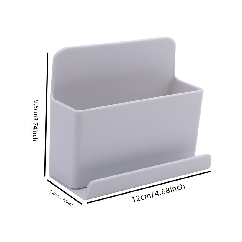Remote Control Storage Box Mobile Phone Storage Rack Wall Mounted Organizer Remote Control Air Conditioner Stand Holder Rack