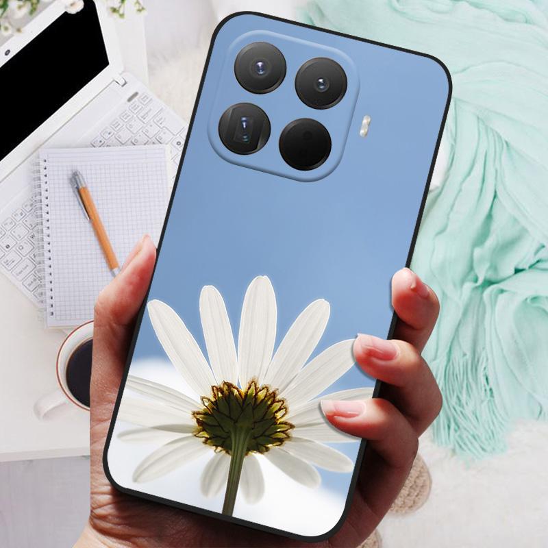 

Для Xiaomi 15T Pro Чохол Квітковий Геометричний Розписний Бампер Coque М який Силіконовий Чохол Fundas Для Xiaomi 15T Чохли Корпуси Mi 15T Pro Xiaomi 15T