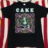 Cru! Camisa de Algodão Banda CAKE Unissex Concerto P a 5XL MQ166 Camiseta Unissex