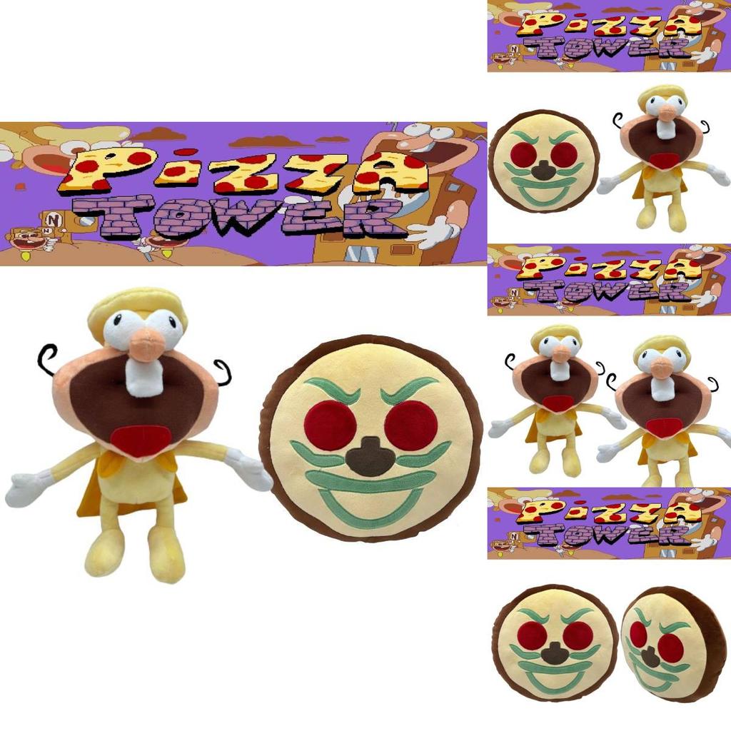 Collectible Pizza Tower Noise&pizza Plush Doll For Gamers