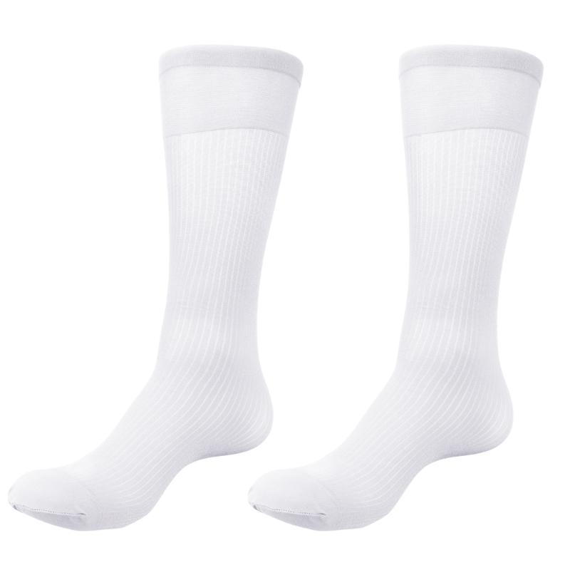 Herren durchsichtige Business-Kniestrümpfe Lang über dem Wadenbein Kleid oder Arbeitsstrümpfe Nylon-Kniestrümpfe Kniehohe Kniestrümpfe Geschenke