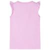 Children's T-shirt with Lilac Ruffle Sleeves 92/104/116/128/140