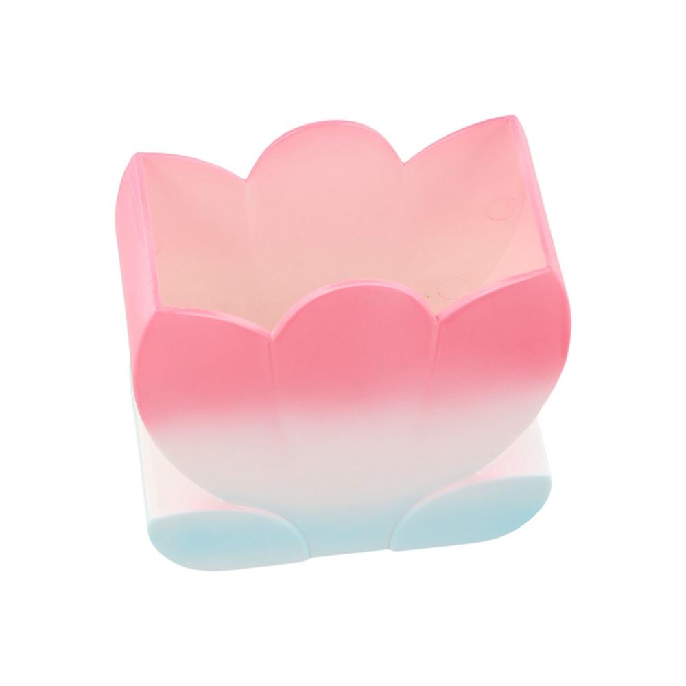 

Милый держатель для карандашей Lotus, креативный контейнер для ручек, горшок для хранения кистей, ведро, настольный органайзер A