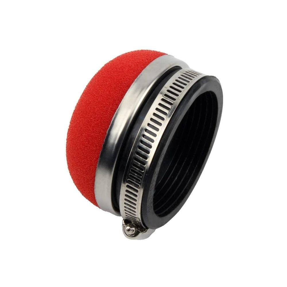 Sponge Material Sponge Filter Red Color Air Cleaner High Flow Intake Pipe Scooter Refit