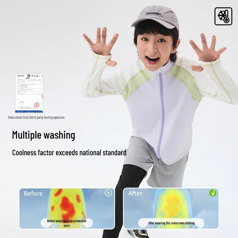 Beibei Kingdom Kids' UPF50+ Sun Protection Quick-Dry Jacket