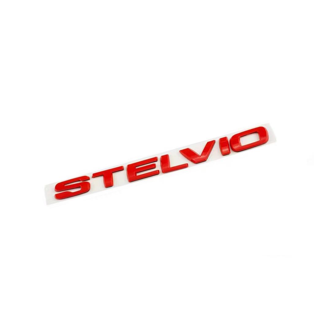 1 Pièce Q2 Q4 Giulia Stelvio Veloce Ti Logo Voiture Emblème de Hayon Arrière Autocollants Pour A-lfa R-omeo 156 159 Mito Giulia GT Brera Spider Giulietta 147gt 166