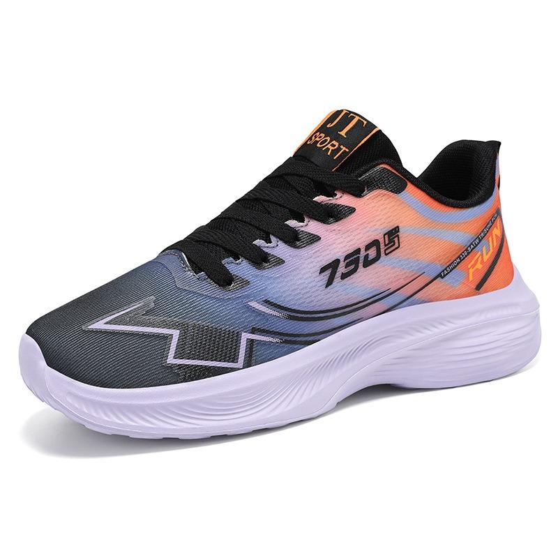 Sneakers men's lightweight autumn new breathable mesh casual shoes couple's marathon running shoes