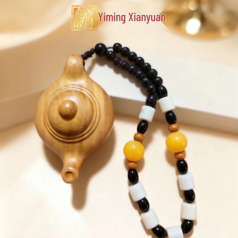 Rosewood Carved Walnut Handball - Yiming Xianyuan Wooden Gift