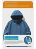 Stand Collar Hooded Outdoor Jacket for Men and Women - Spring/Autumn Casual Lightweight 