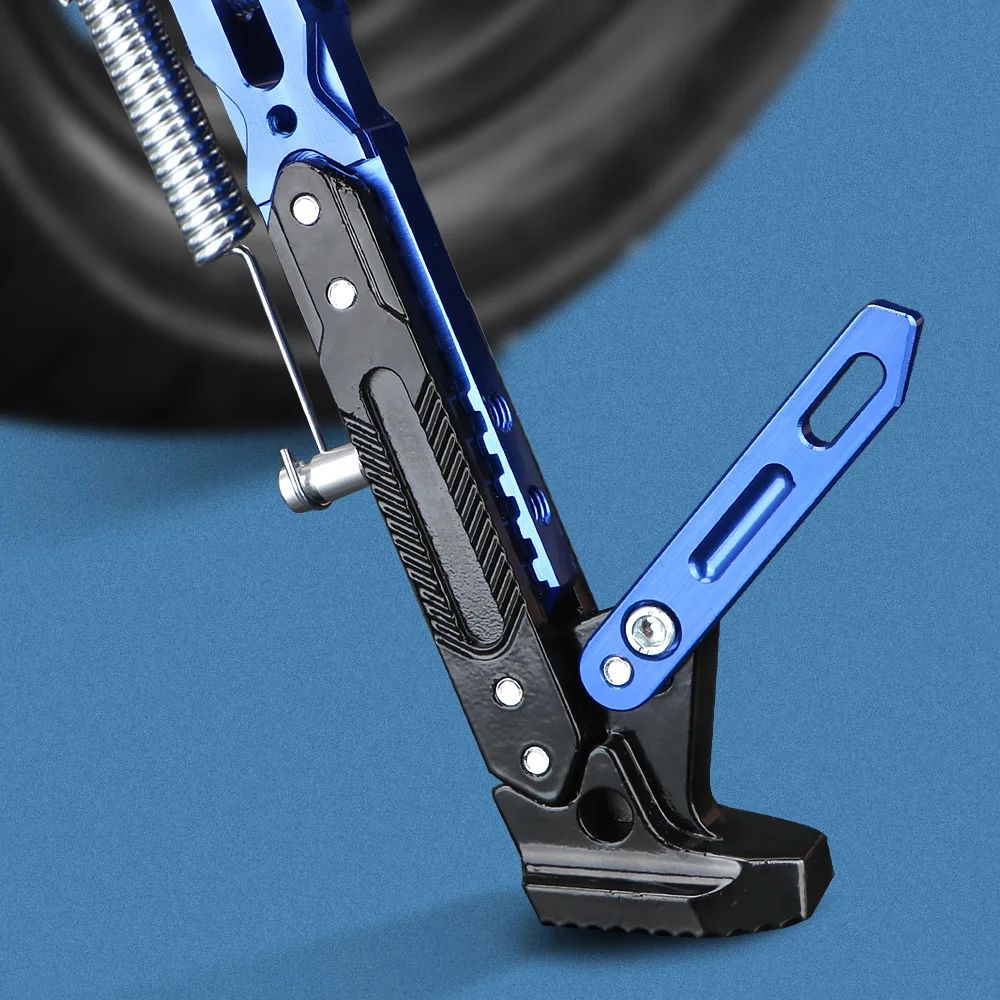 New Motorcycle Kickstand Parking Kick Stand Bracket Foot Side Supportor Crutch Holder Dirt Bike Motorbike Accessories Universal