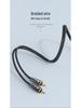 Biaz Cinch RCA Lotus Kopf Stecker-zu-Stecker Digitales Audio Subwoofer Kabel SPDIF 5.1