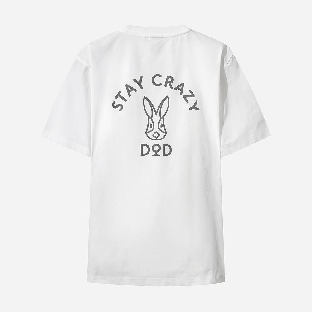 DOD Quad 400 Basic Logo Short Sleeve T-Shirt (Off White)