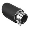 Carbon Fiber Style Matte Car Exhaust Pipe Muffler End Tip Tailpipe for 63mm 89mm