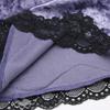 GMXIA Summer Sexy Spice Patchwork Top for Women Dark Wind Velvet Lace Lace Camisole