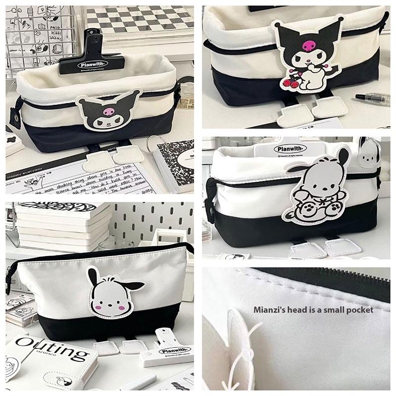 Grote Capaciteit Oxford Cartoon Pachagou En Kuroomi Etui Voor Studenten