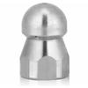 3/8 Inch Stainless Steel High-Pressure Cleaning Nozzle for Pipes and Sewers - 2 Ports