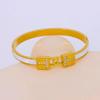 2026 Bracelet Does Not Fade Concentric Lock Bracelet Women's Light Luxury Style Plated 18K Gold Cross-border European and American Bracelet