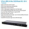 European Warehouse Artnet Dmx 8 Way Network Expander 8x512 4096 Channels Artnet DMX512 Signal Converter for Stage DJ Light