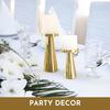 Handcrafted Metal Pillar Candle Holders, Wedding Centerpieces Metal Candle Holder |