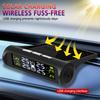 Car Tire Pressure Monitoring System Solar TPMS 4 Sensors Digital LCD Display Tyre Temperature Monitor Universal Auto Security Alarm System
