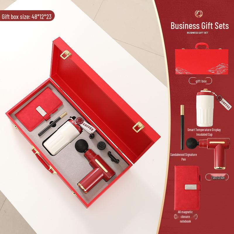 High-End Logo Tea Set for Company Meetings & Corporate Gifts