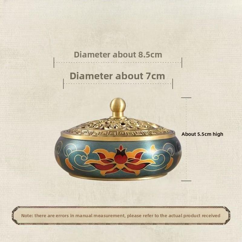 Incense burner incense seal stove plate incense burner sandalwood incense seal tool agarwood incense burner sandalwood burner