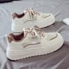 Tide little white shoes women's spring and summer sports platform casual women's shoes collision color mesh breathable board shoes