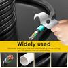 100Pcs SK5 Hooked Trimming Knife Blade Heavy Duty Utility Hook Blade Hooked Razor Acssory for Cable and Wire Stripping PVC