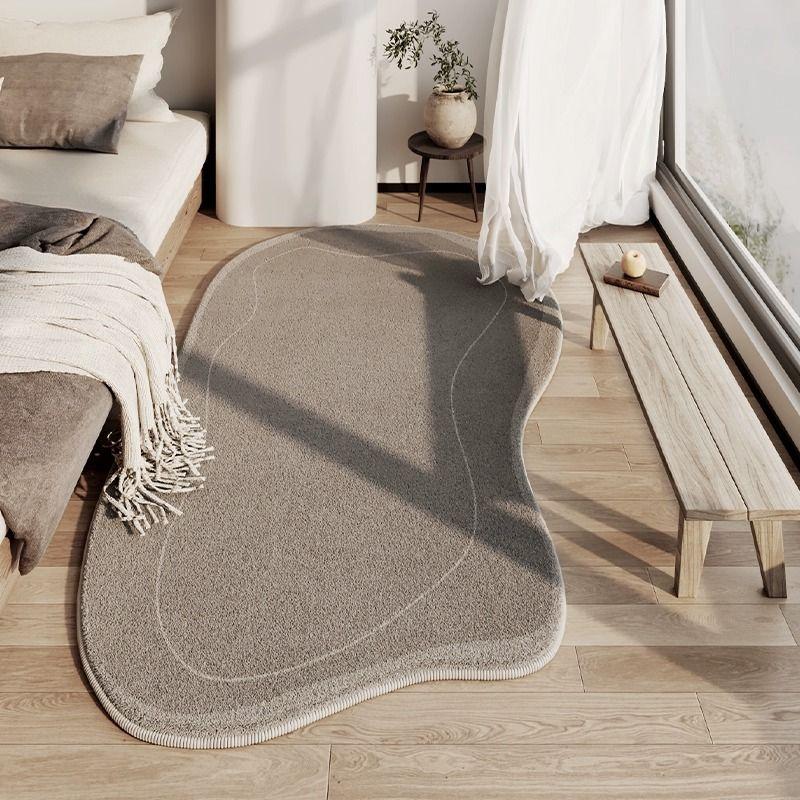 Light Luxury Living Room Decoration Plush Carpet Irregular Rugs for Bedroom Large Area Carpets Home Fluffy Soft Mat Lounge Rug