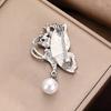 High-End Elegant Butterfly Brooch Fashionable Coat Clothing Accessory