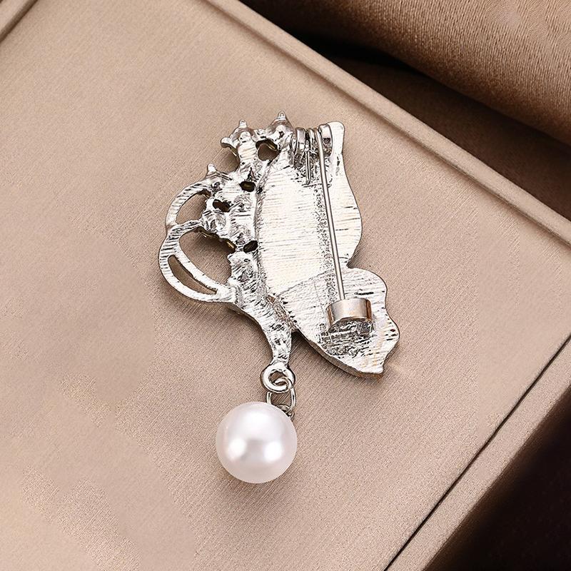 High-End Elegant Butterfly Brooch Fashionable Coat Clothing Accessory