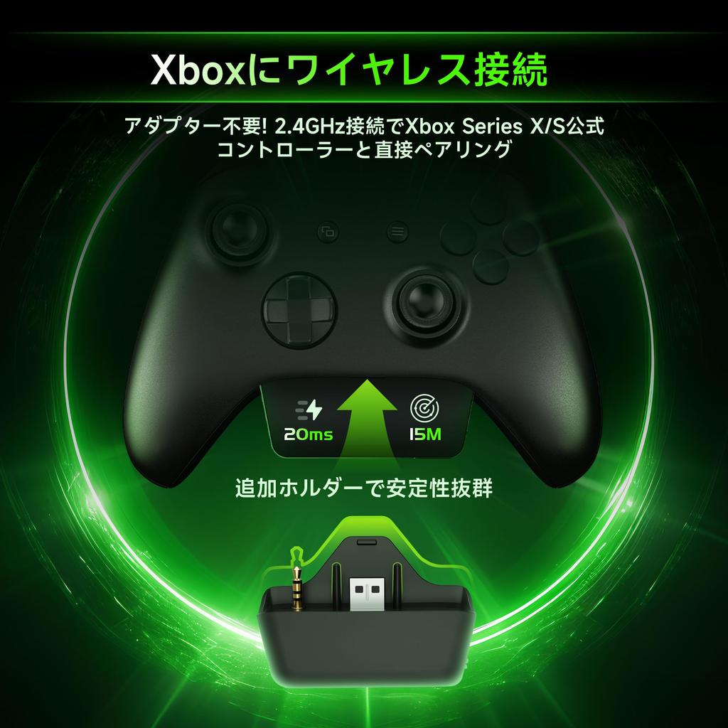 Gaming Headset Xbox Series Controller Wireless Gaming Headset 50mm ENC Noise Cancelling Up To 45 Hours Comfortable Compatible with Xbox Series