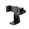 360 Degree Mobile Phone Universal Clip Compatible For iphone Tripod Mount With 1/4 Screw Cellphone Holder Desk Tripod Adapter