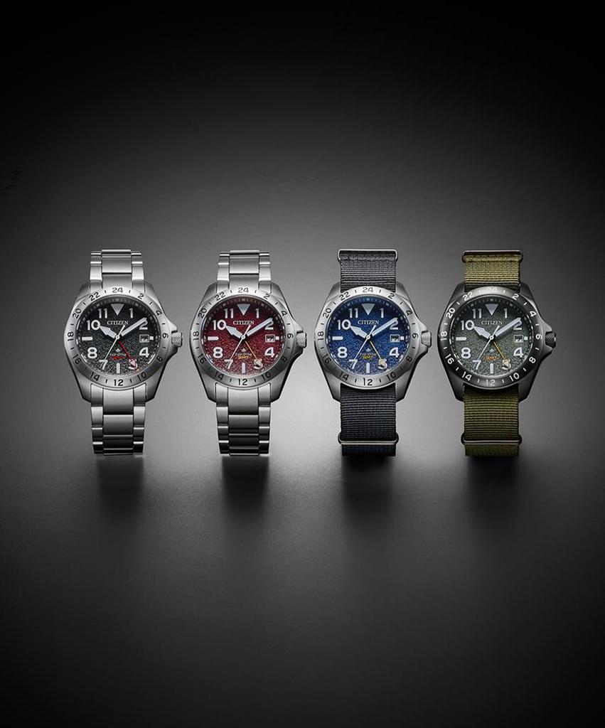 Citizen Orologio da uomo Promaster Land Eco-Drive GMT 200M BJ7150-50E