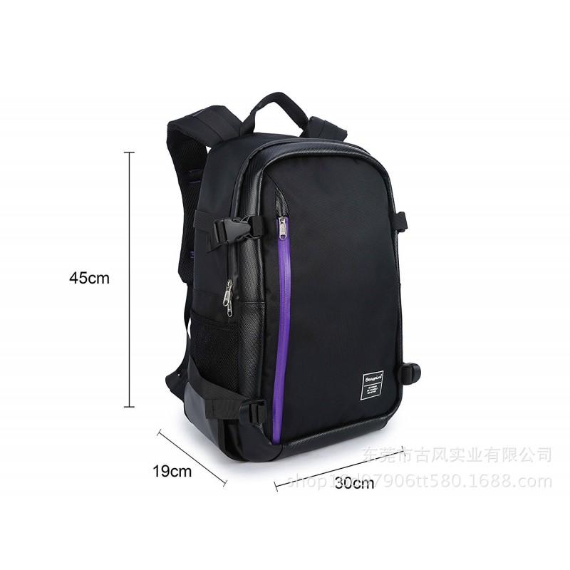 Waterproof DSLR Camera Backpack With Large Capacity Dual Shoulder Straps Shockproof Anti-Theft Travel Photography