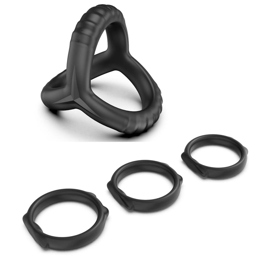Reusable Silicone Penis Ring for Men Soft Cock Ring Penis Sex Toy for Men