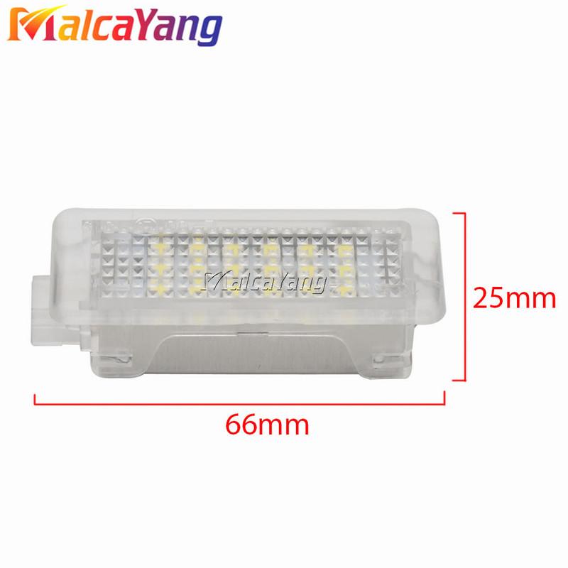 No Error For Mercedes Benz ML-Class W166 E-Class Couple C207 Cabriolet A207 LED License Plate Light Welcome Light Courtesy Lamp