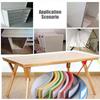 Self-Adhesive U-Shaped Edge Banding Tape Furniture Wood Board Cabinet Table Chair Protector Cover Anti-collision PET Seal Strip