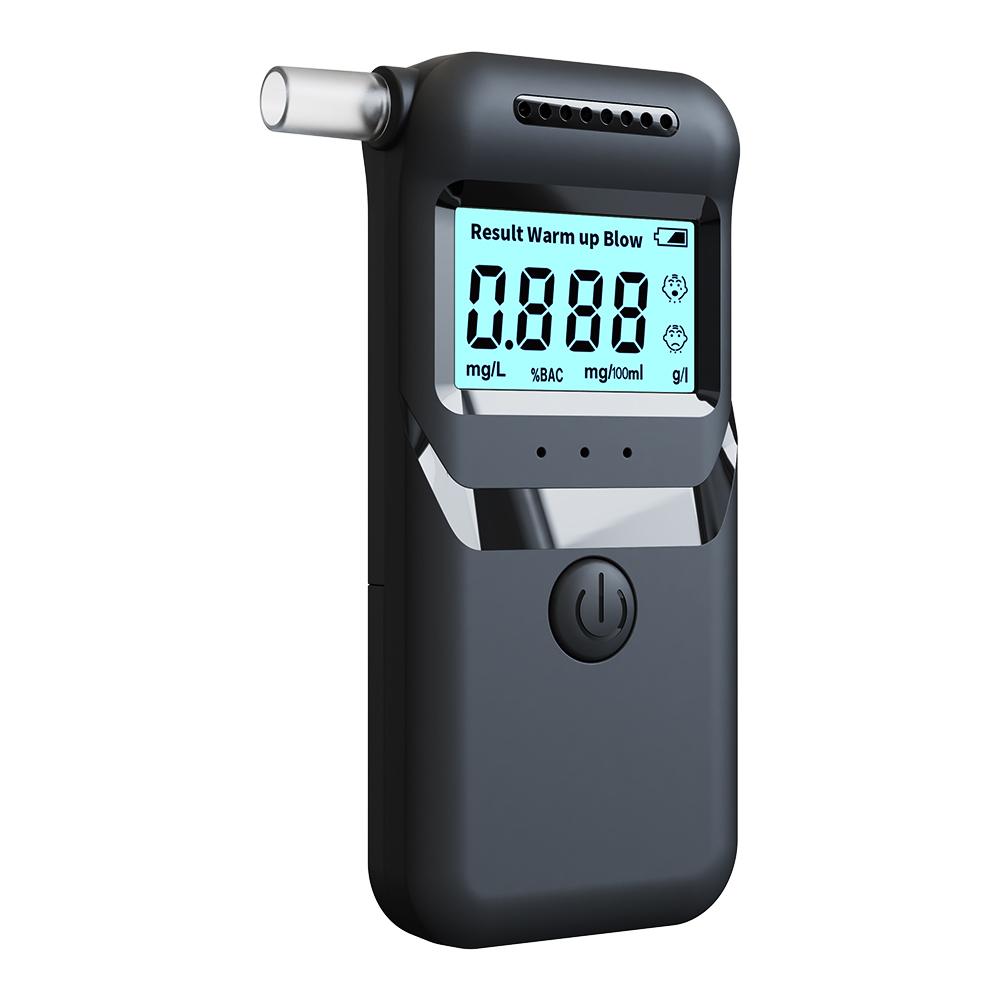 Mini Breath Alcohol Detector Police Breathalyzer Portable LCD Digital Alcohol Diagnostic Tool Prevent Drunk Driving