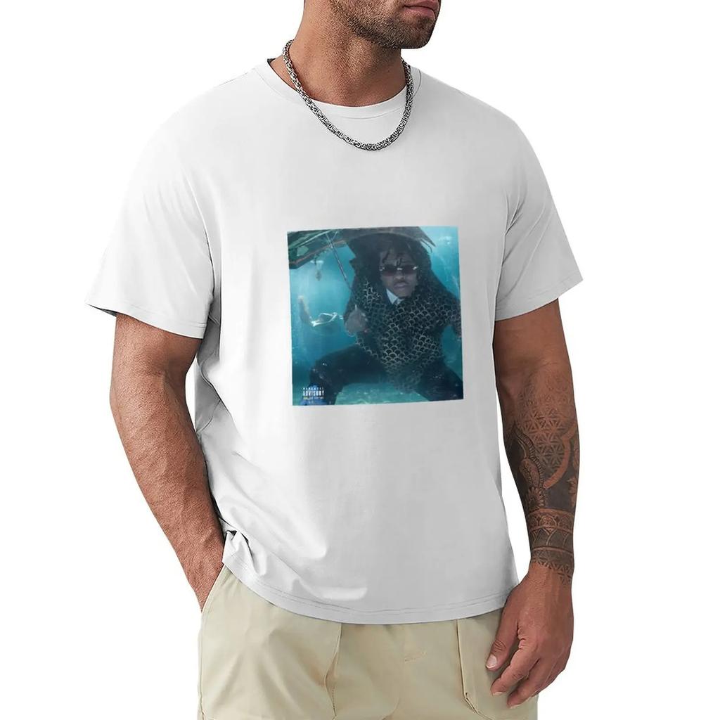 Gunna - Drip Gold Drown 2 cover T-Shirt hippie clothes funnys oversizeds boys whites clothing