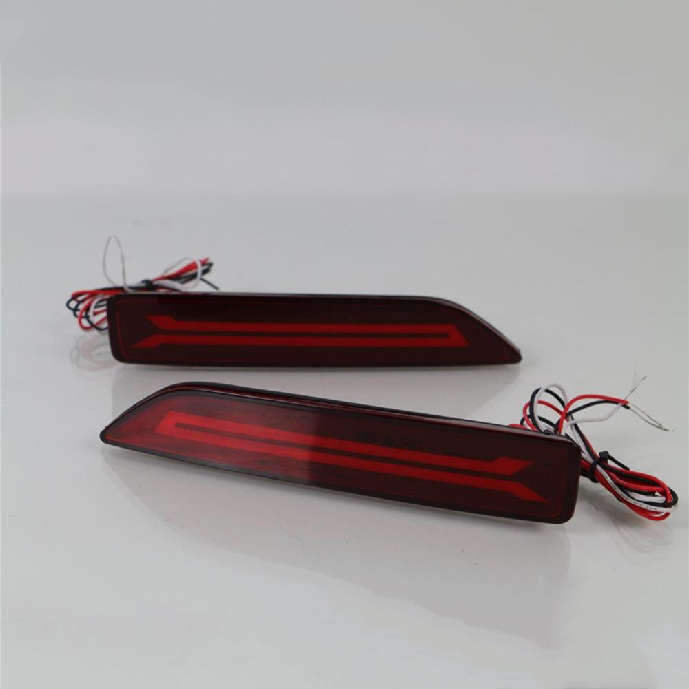 

2x LED Rear Bumper Reflector Light Brake Lamp for Honda Crv 2007-2009