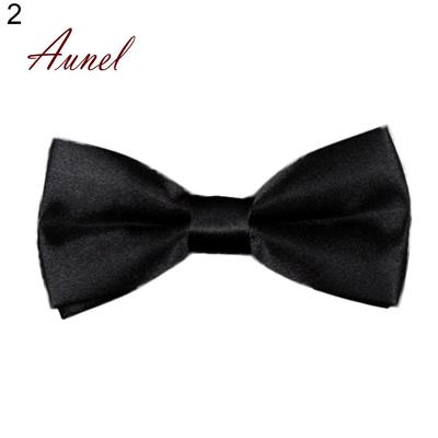 Dual Layer Classic Blue Pre Tied Men Bow Tie Party Prom Wedding Formal Bowtie