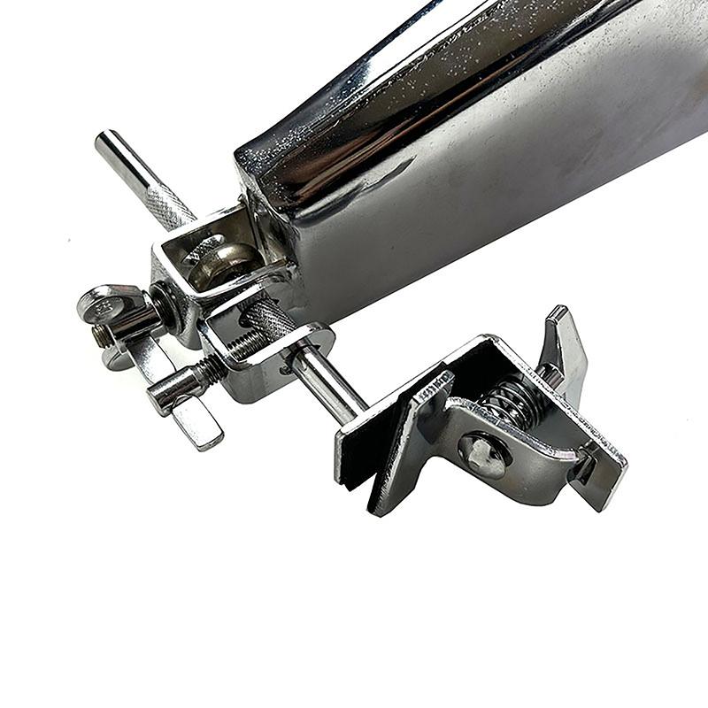 1Pc Drum Cowbell Holder Clamp Percussion Musical Instrument Support Clip Portable Professional Hardware Repairing Parts