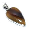 Natural Montana Agate Gemstone 925 Solid Sterling Silver Gift Pendant 1.65" N6h62