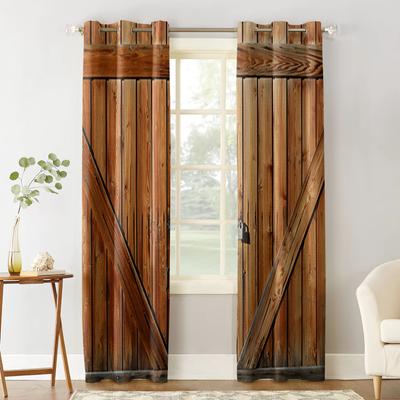 Porta Fienile Decorazione Retro Tende per la Casa Articoli per la Casa Soggiorno Camera da Letto Tenda