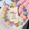 Bodhi Root Six-Character Mantra Beads: Women's Wrap-Around Bracelet for Prayer & Meditation.